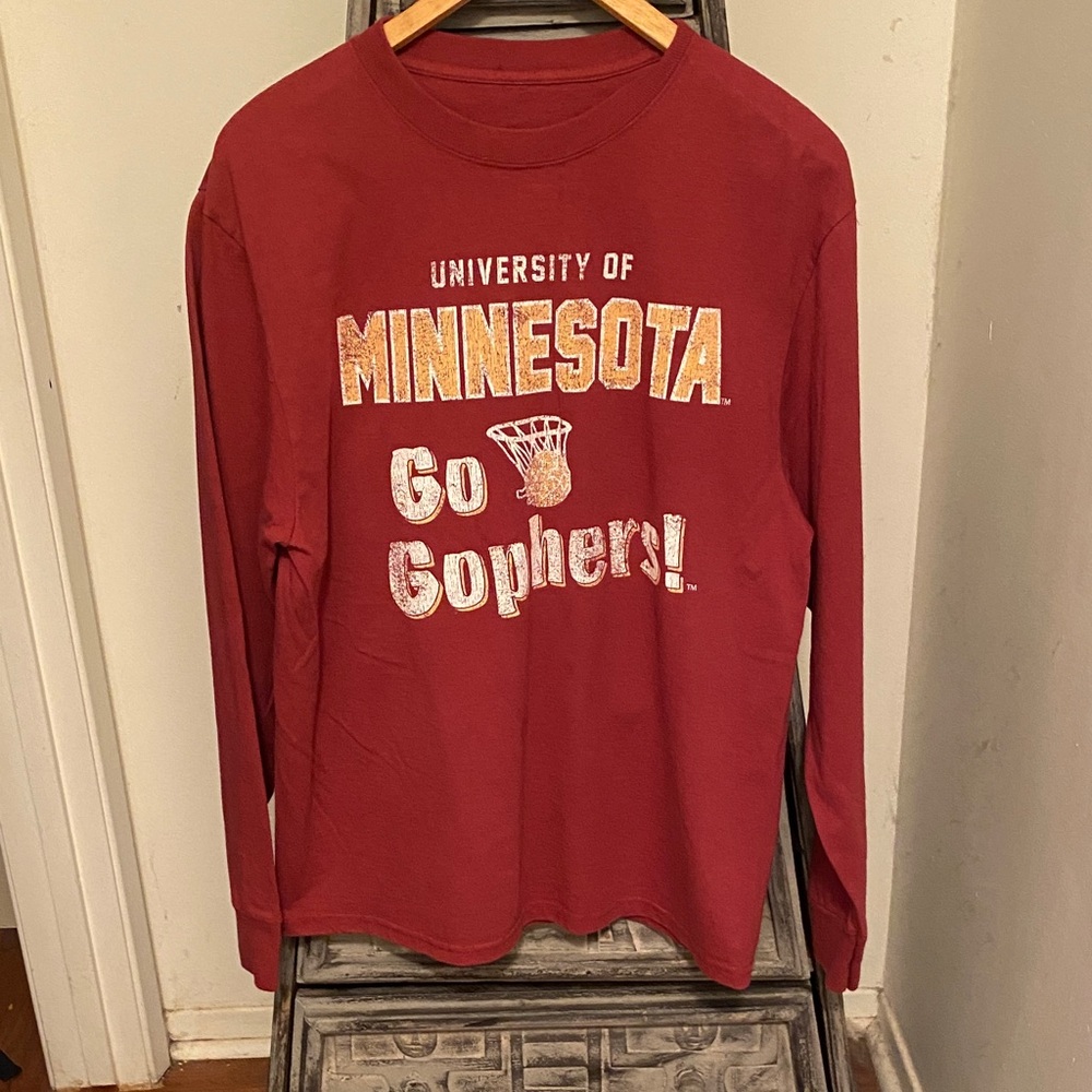 University of Minnesota Kids Long Sleeve Tee - Maroon